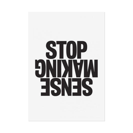 Stop Making Sense - Poster