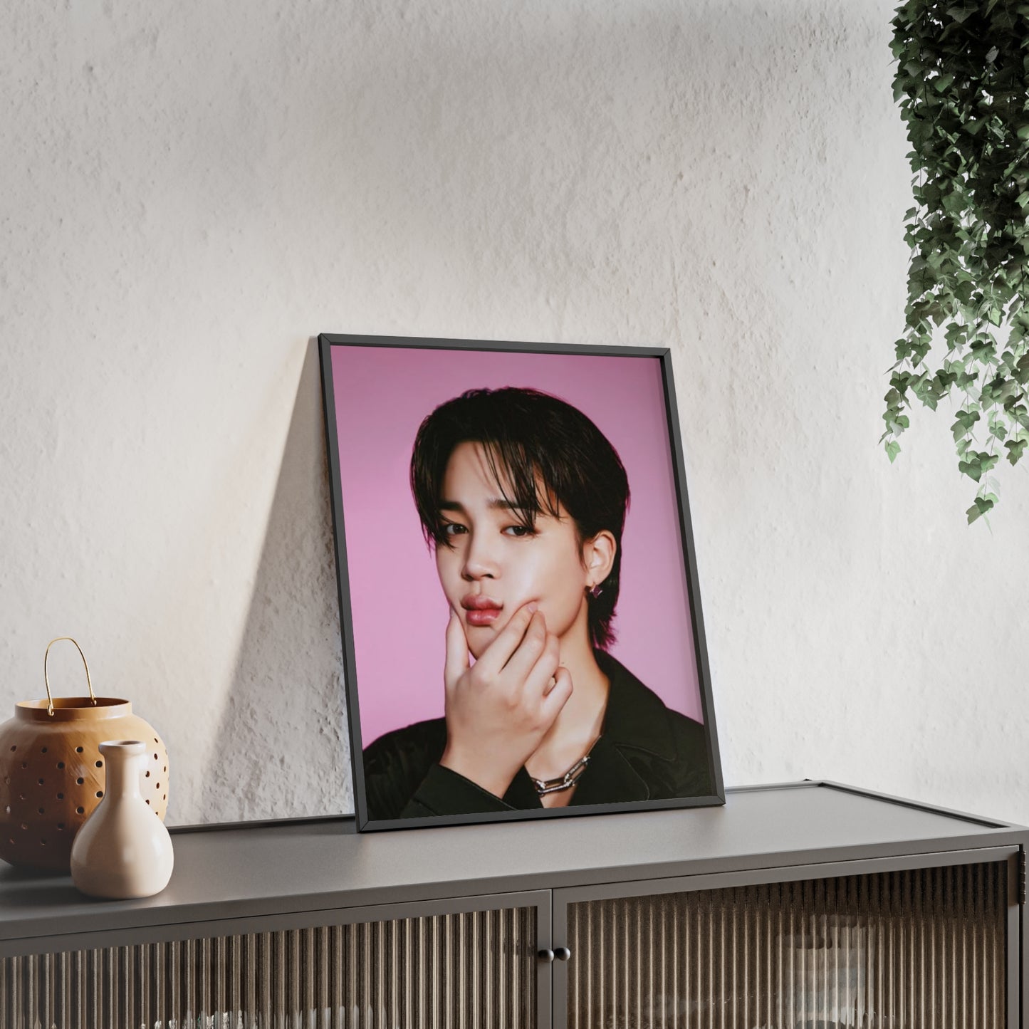 Jimin - Framed Poster