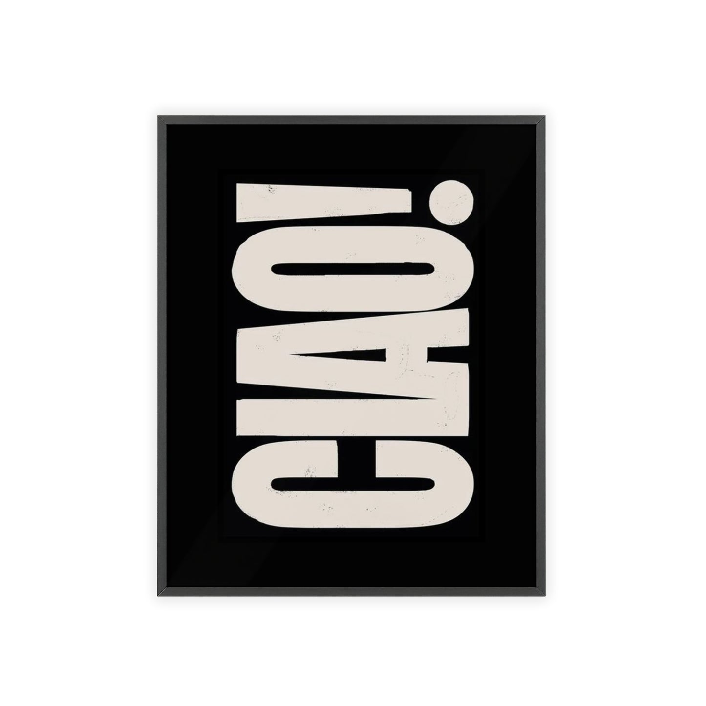 Ciao! - Framed Poster