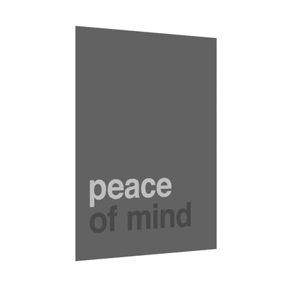 Peace of Mind - Poster