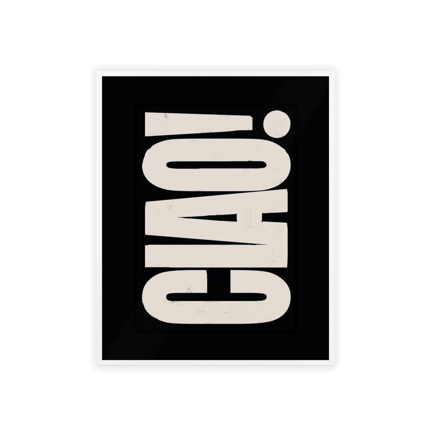 Ciao! - Framed Poster