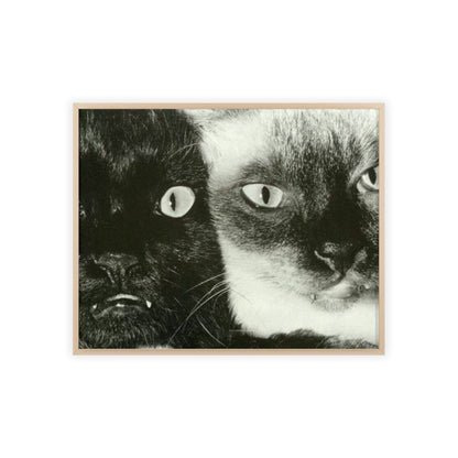 Meow - Framed Poster