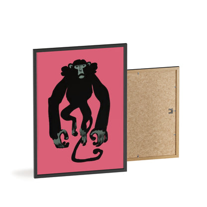 Monkey - Framed Poster