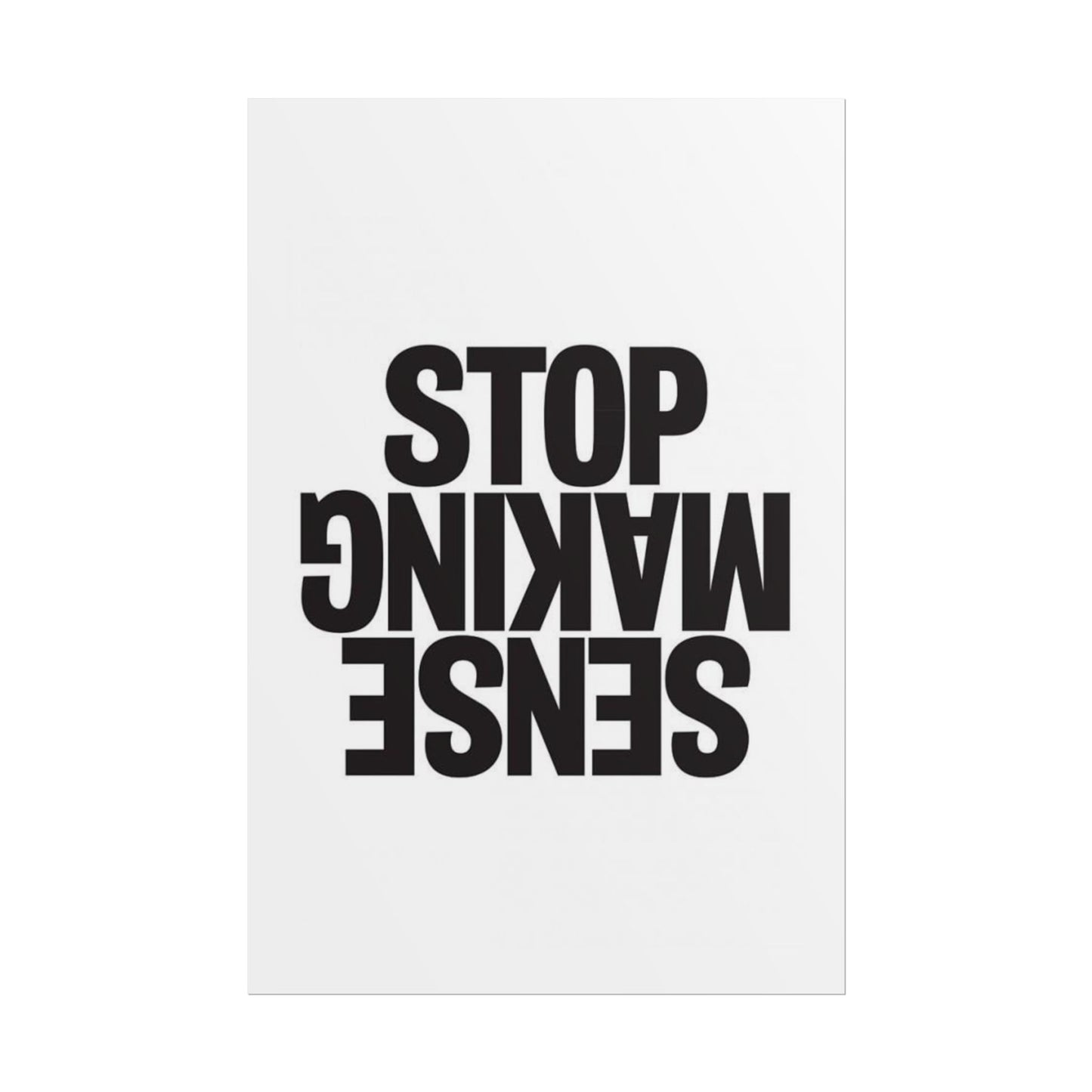 Stop Making Sense - Poster