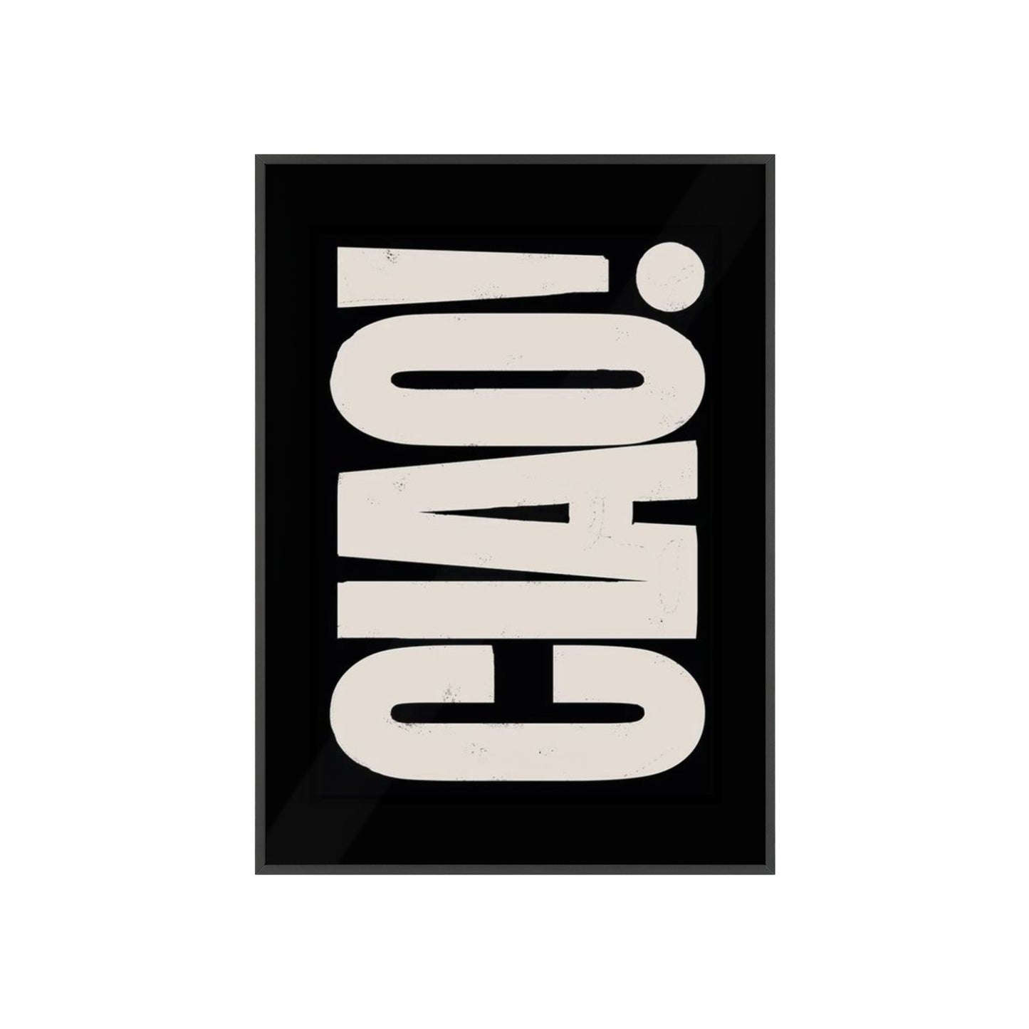 Ciao! - Framed Poster