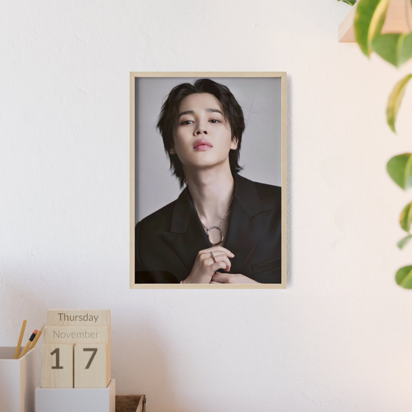 Jimin - Framed Poster