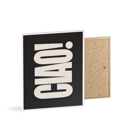 Ciao! - Framed Poster