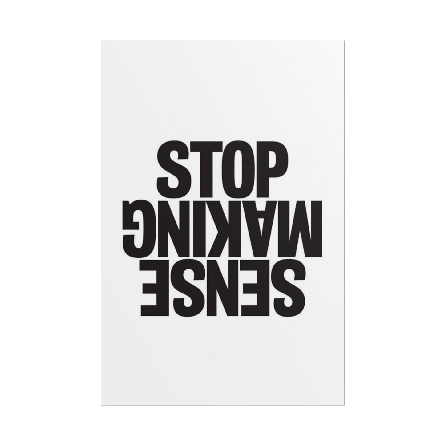 Stop Making Sense - Poster