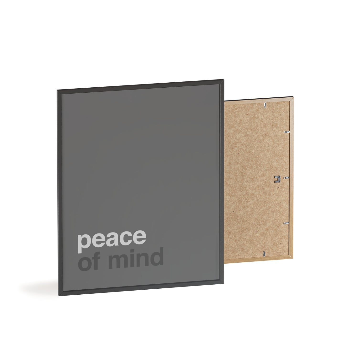 Peace of Mind - Framed Poster