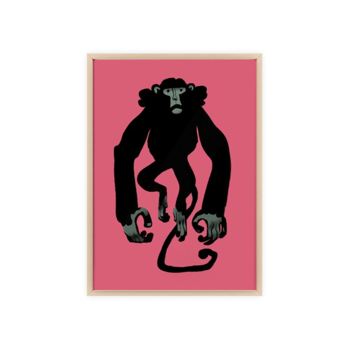 Monkey - Framed Poster