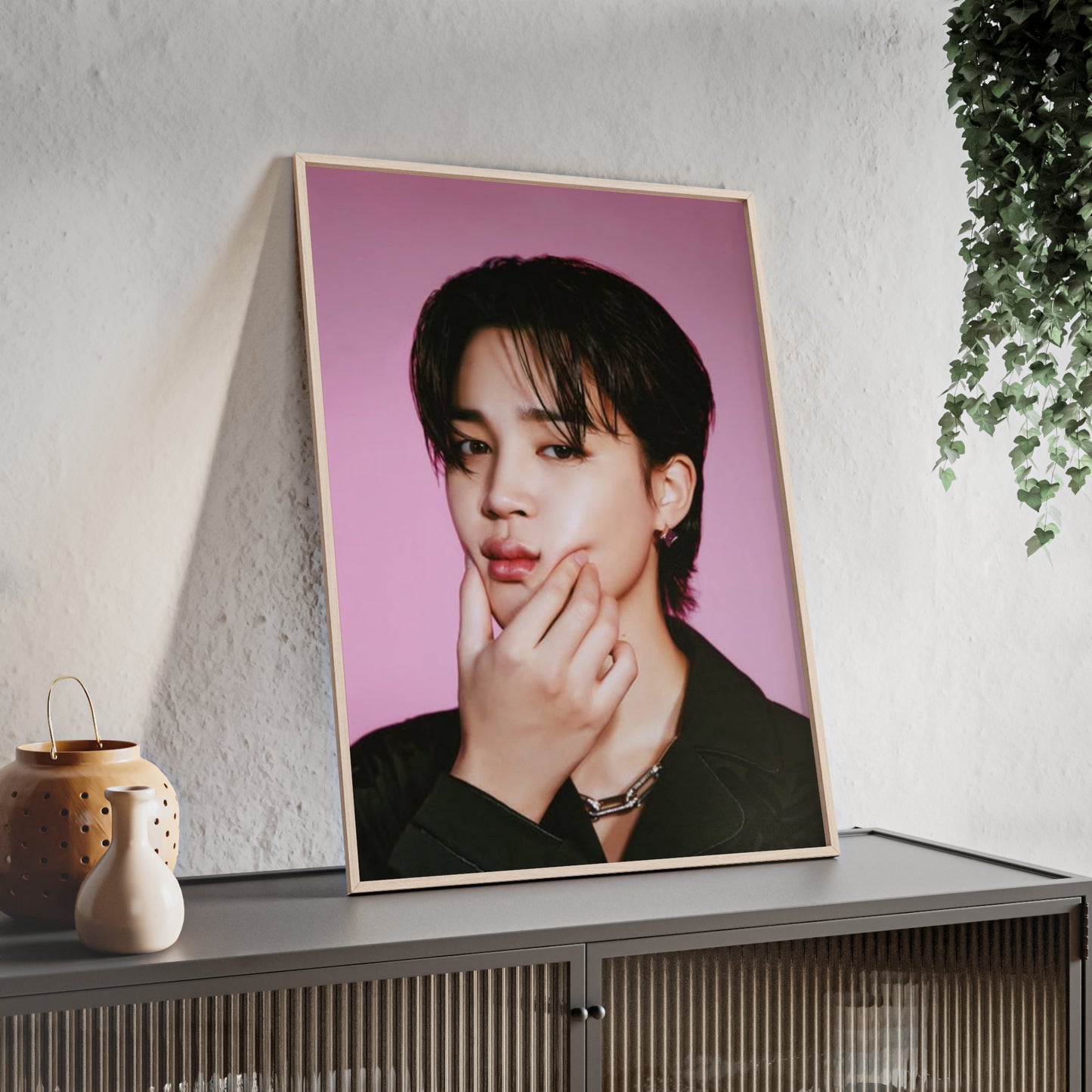 Jimin - Framed Poster