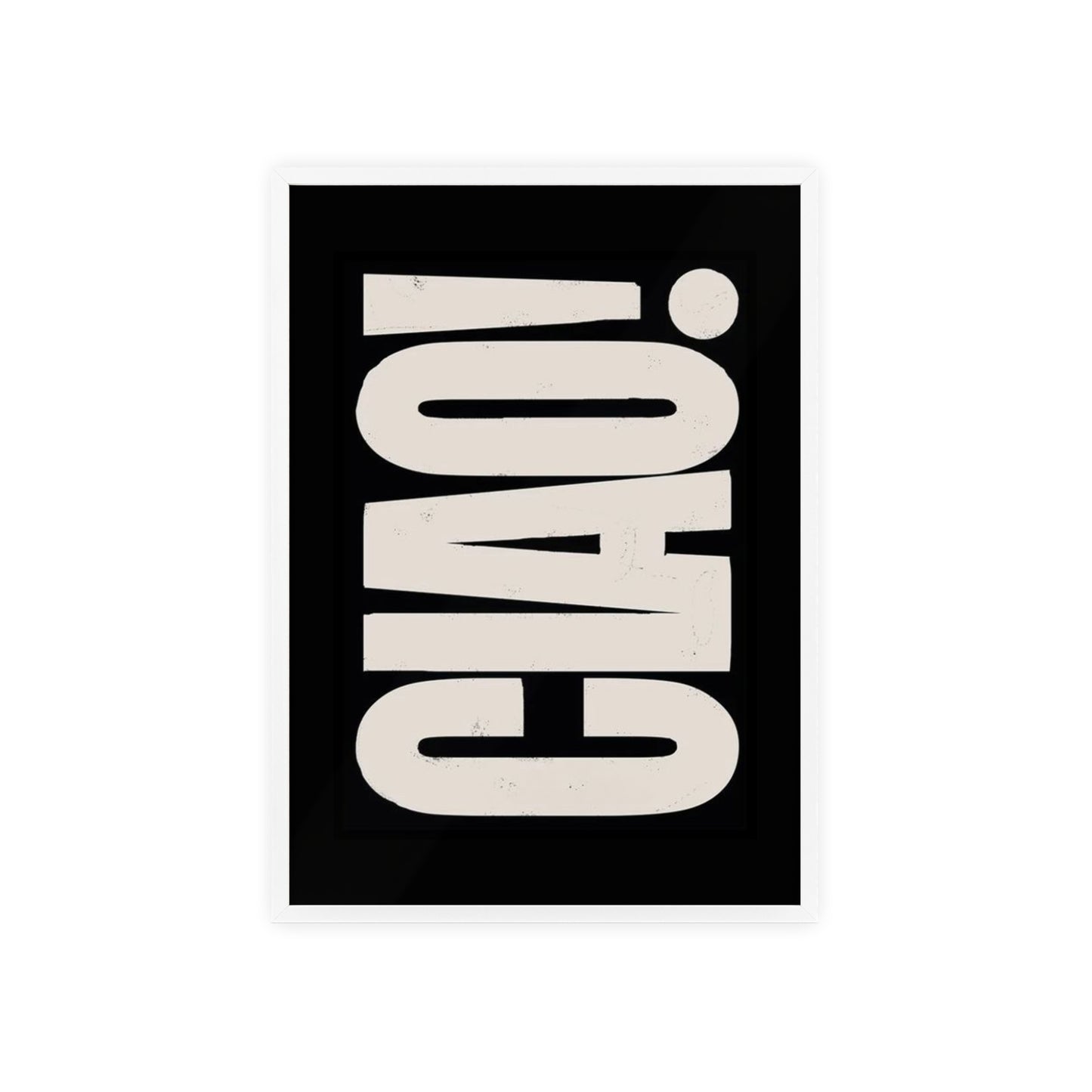 Ciao! - Framed Poster