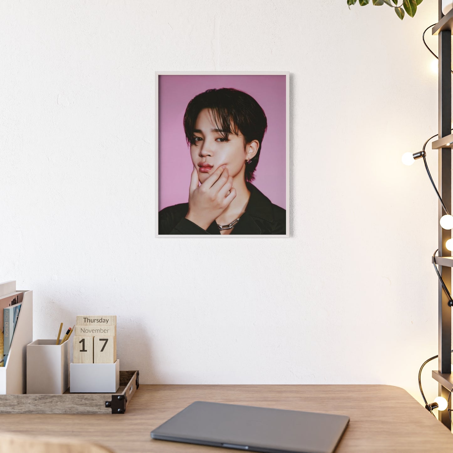 Jimin - Framed Poster
