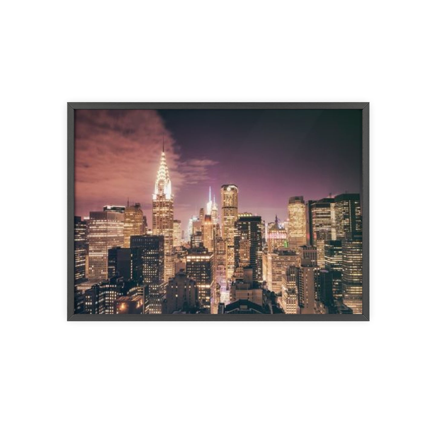 NY Skyline - Framed Poster