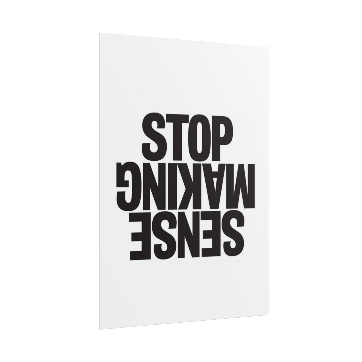 Stop Making Sense - Poster