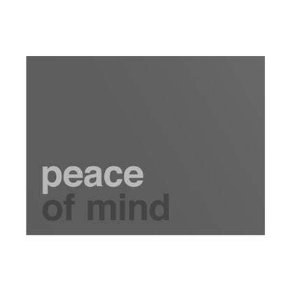 Peace of Mind - Poster