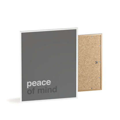 Peace of Mind - Framed Poster