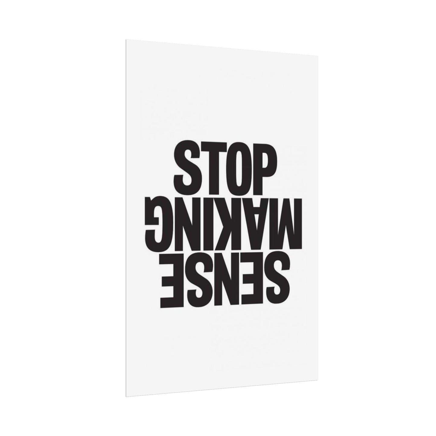 Stop Making Sense - Poster
