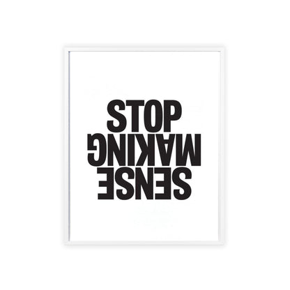 Stop Making Sense - Framed Poster