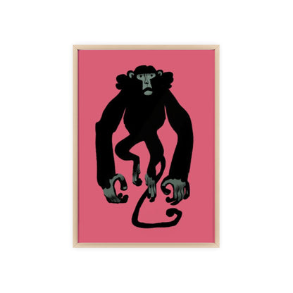 Monkey - Framed Poster