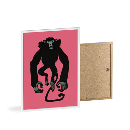 Monkey - Framed Poster