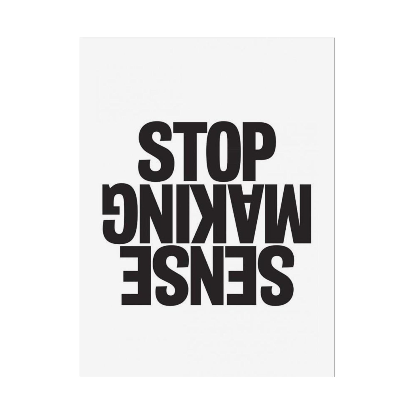 Stop Making Sense - Poster