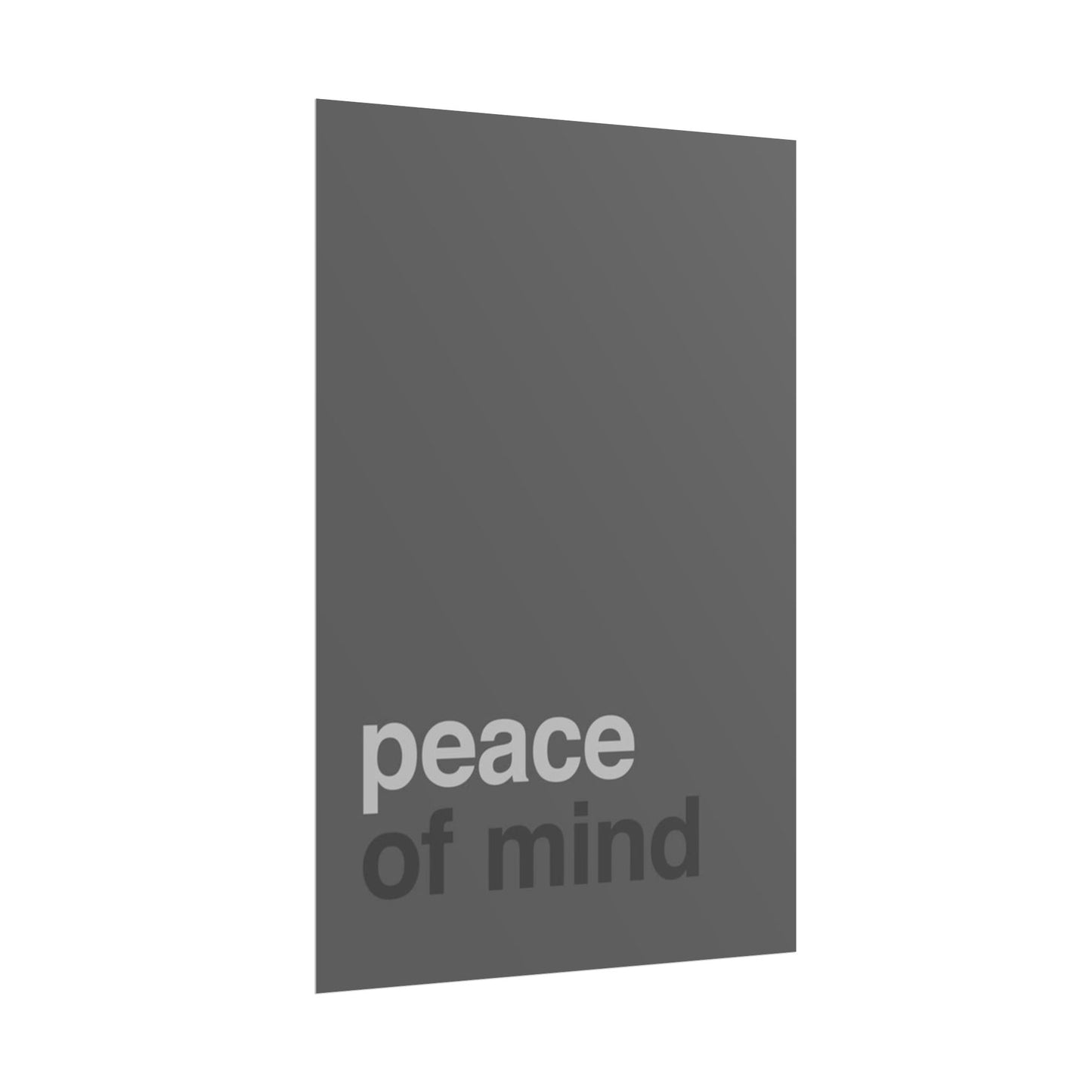 Peace of Mind - Poster