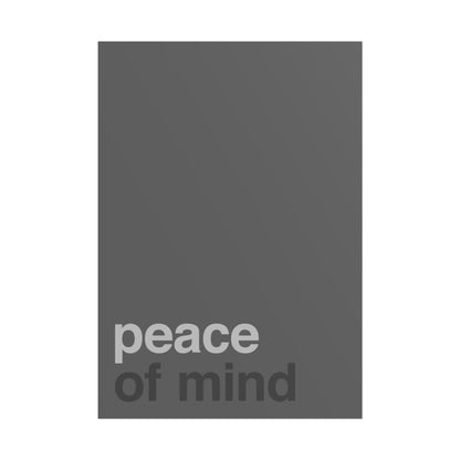 Peace of Mind - Poster