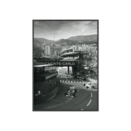 Monte-Carlo - Framed Poster