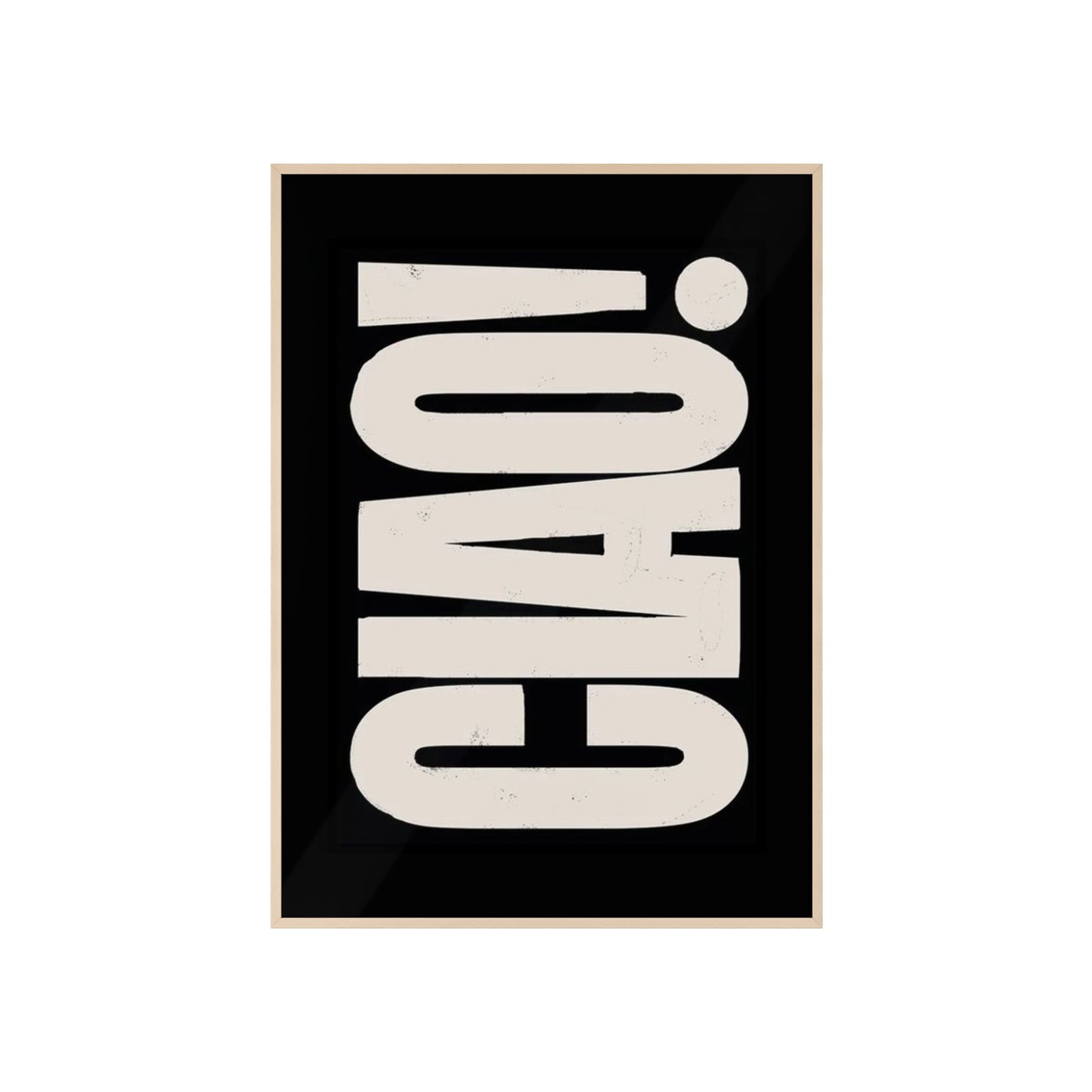 Ciao! - Framed Poster