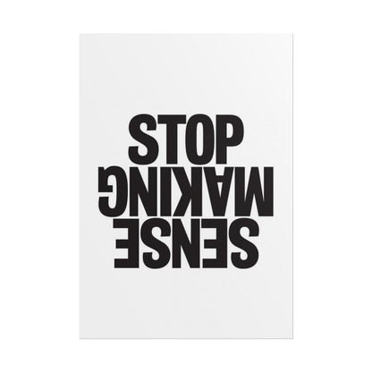 Stop Making Sense - Poster
