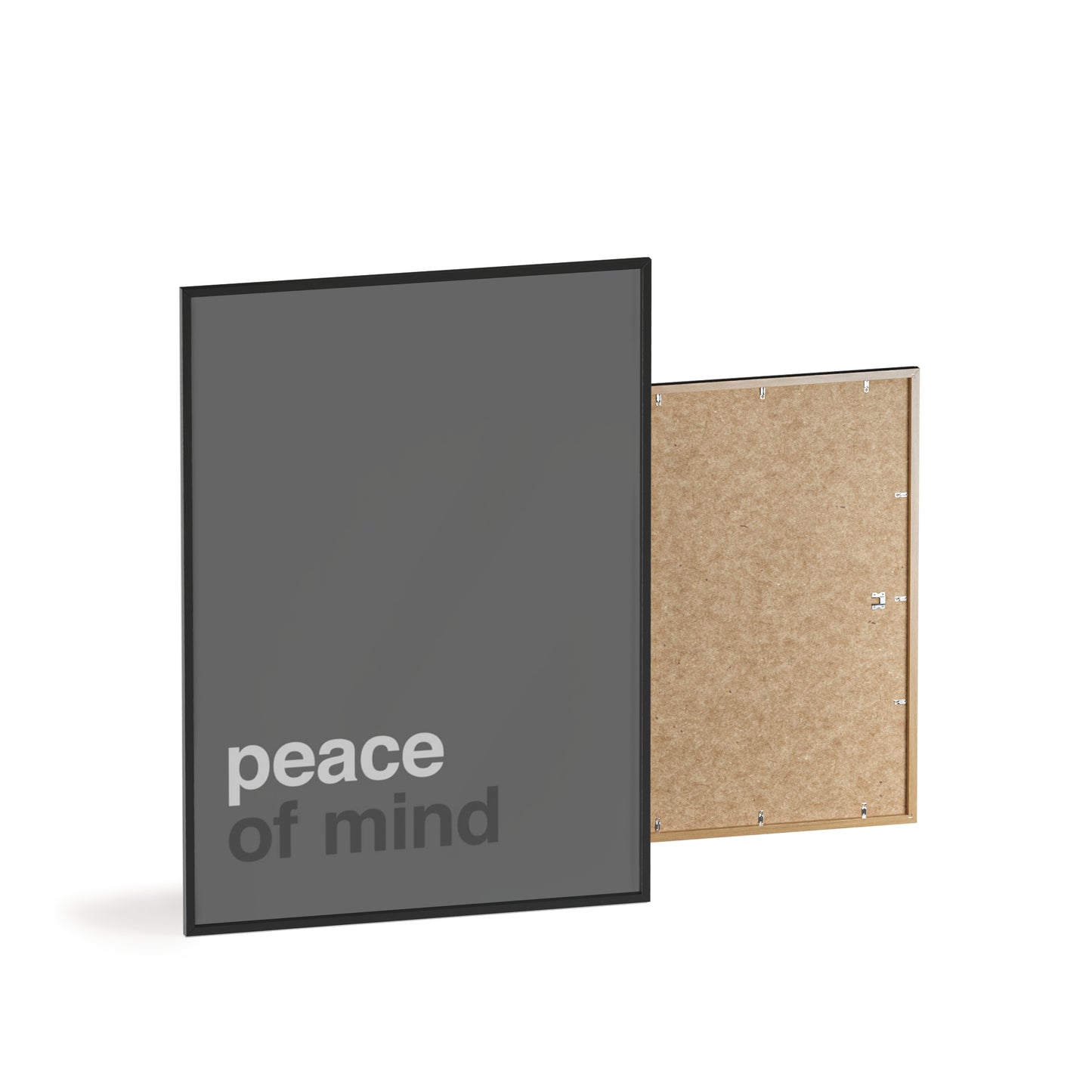 Peace of Mind - Framed Poster