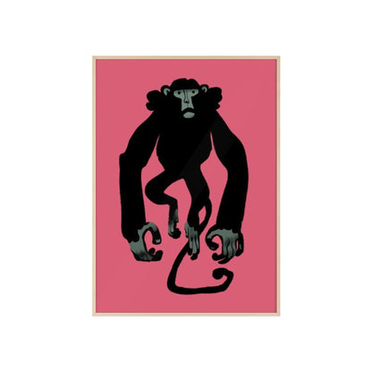 Monkey - Framed Poster