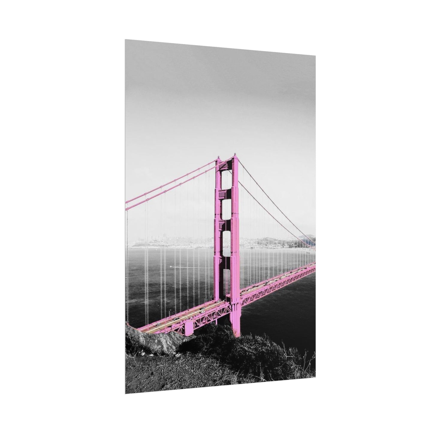 Pink Bridge - Poster