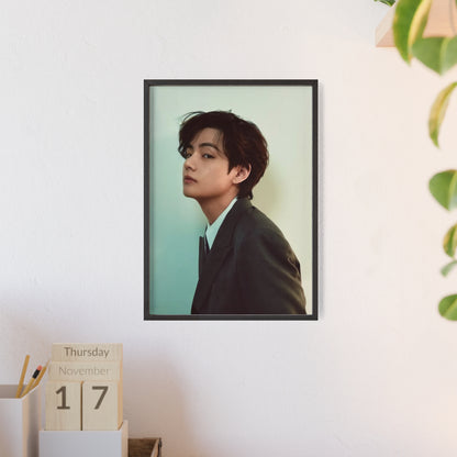 V - Framed Poster