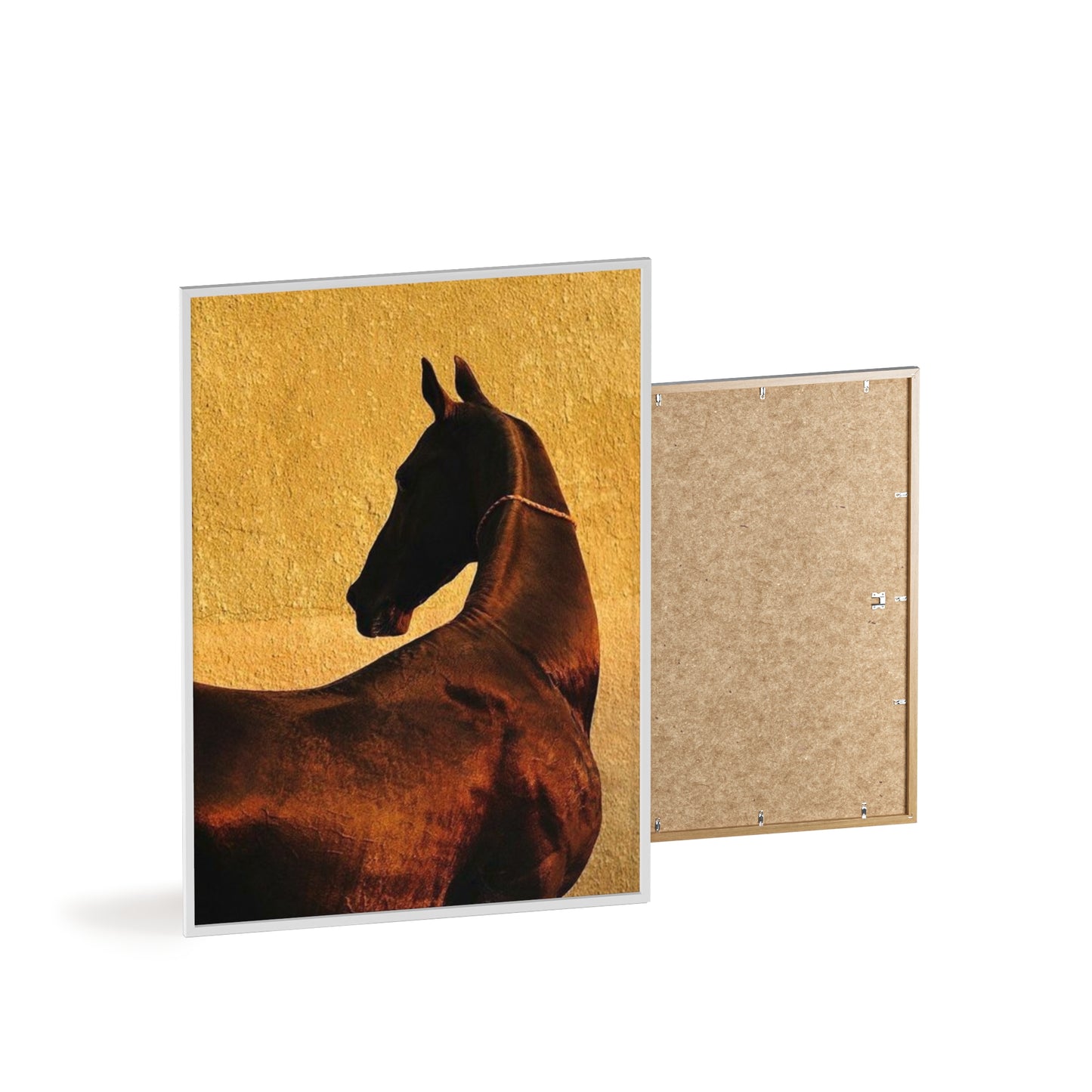 Golden Horse - Framed Poster