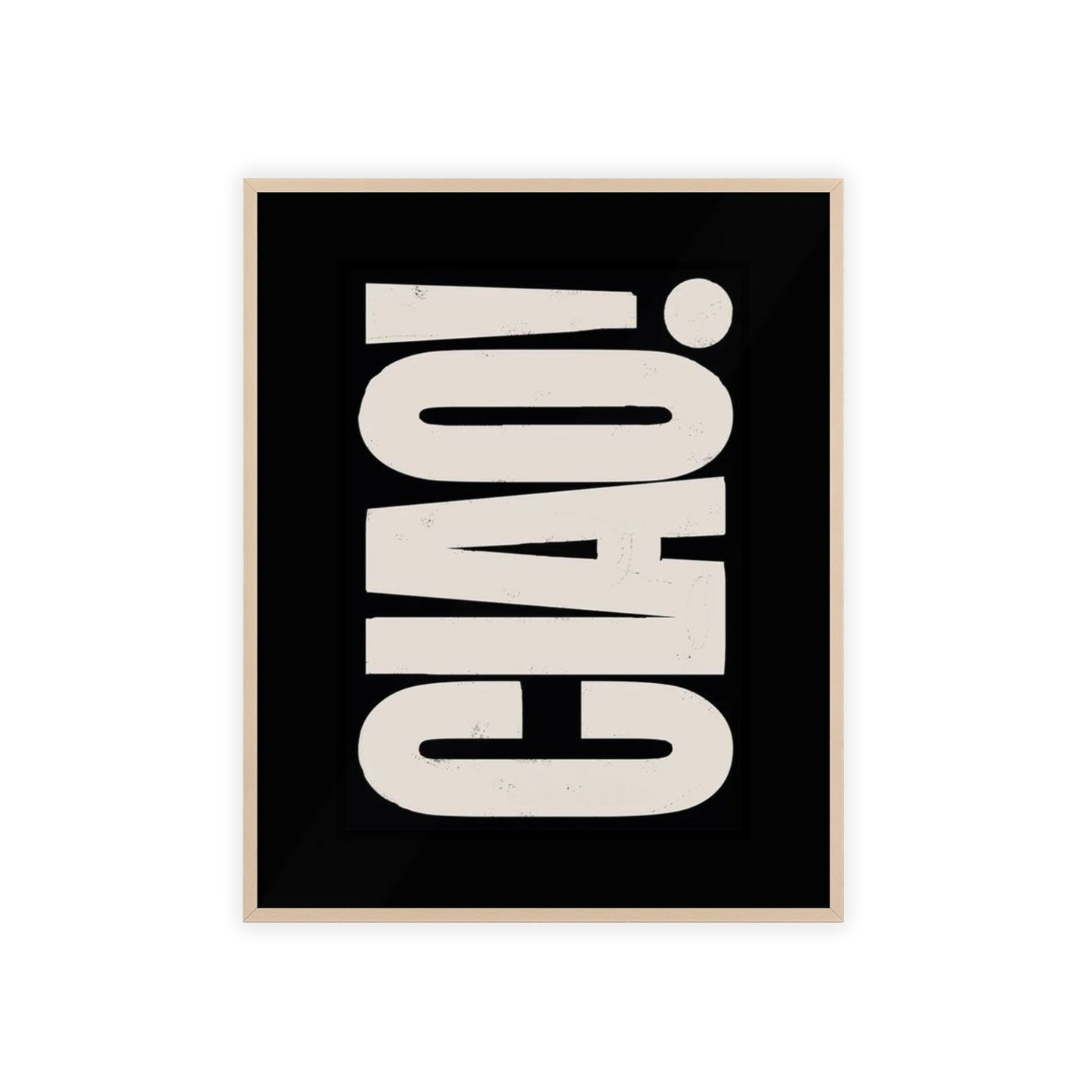 Ciao! - Framed Poster