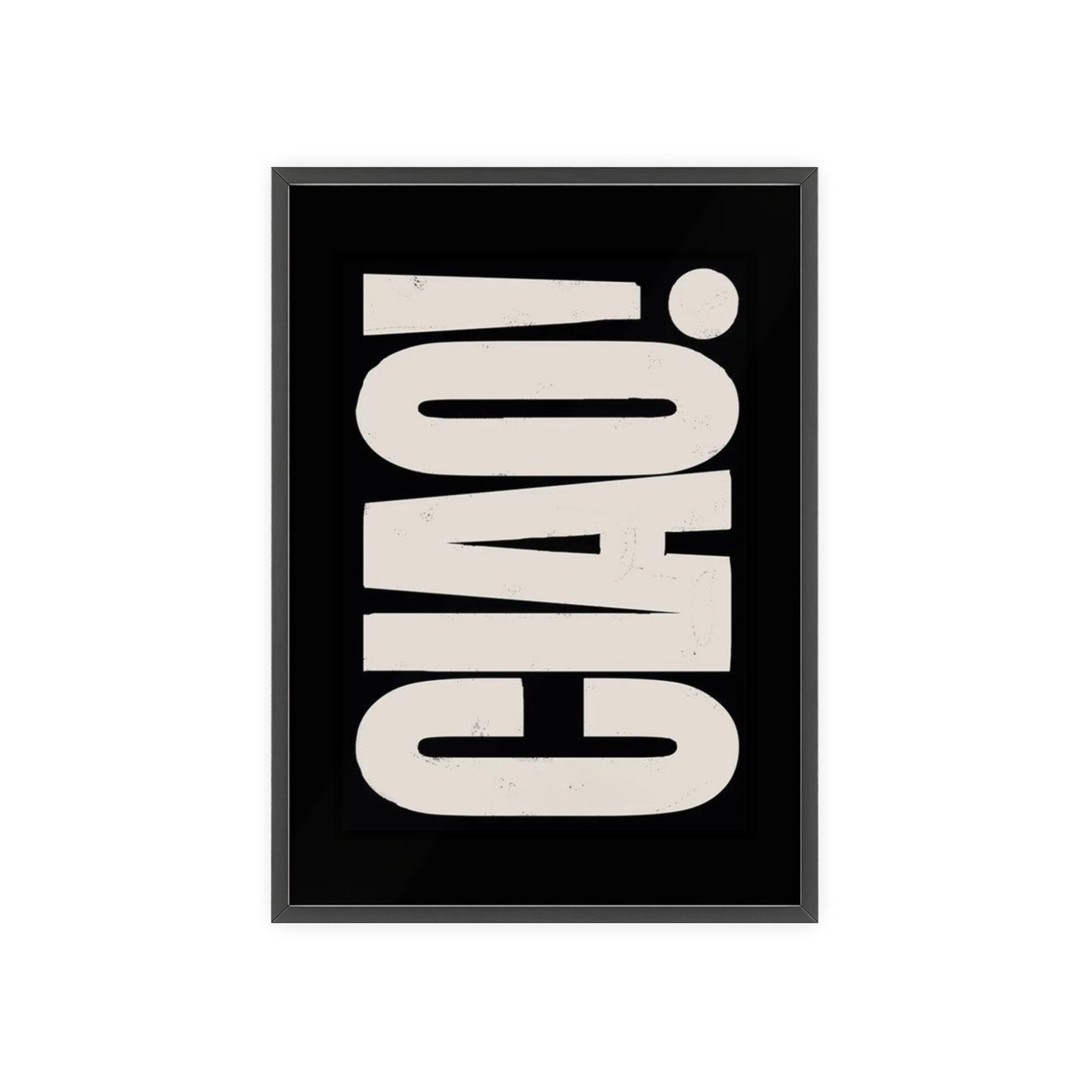 Ciao! - Framed Poster