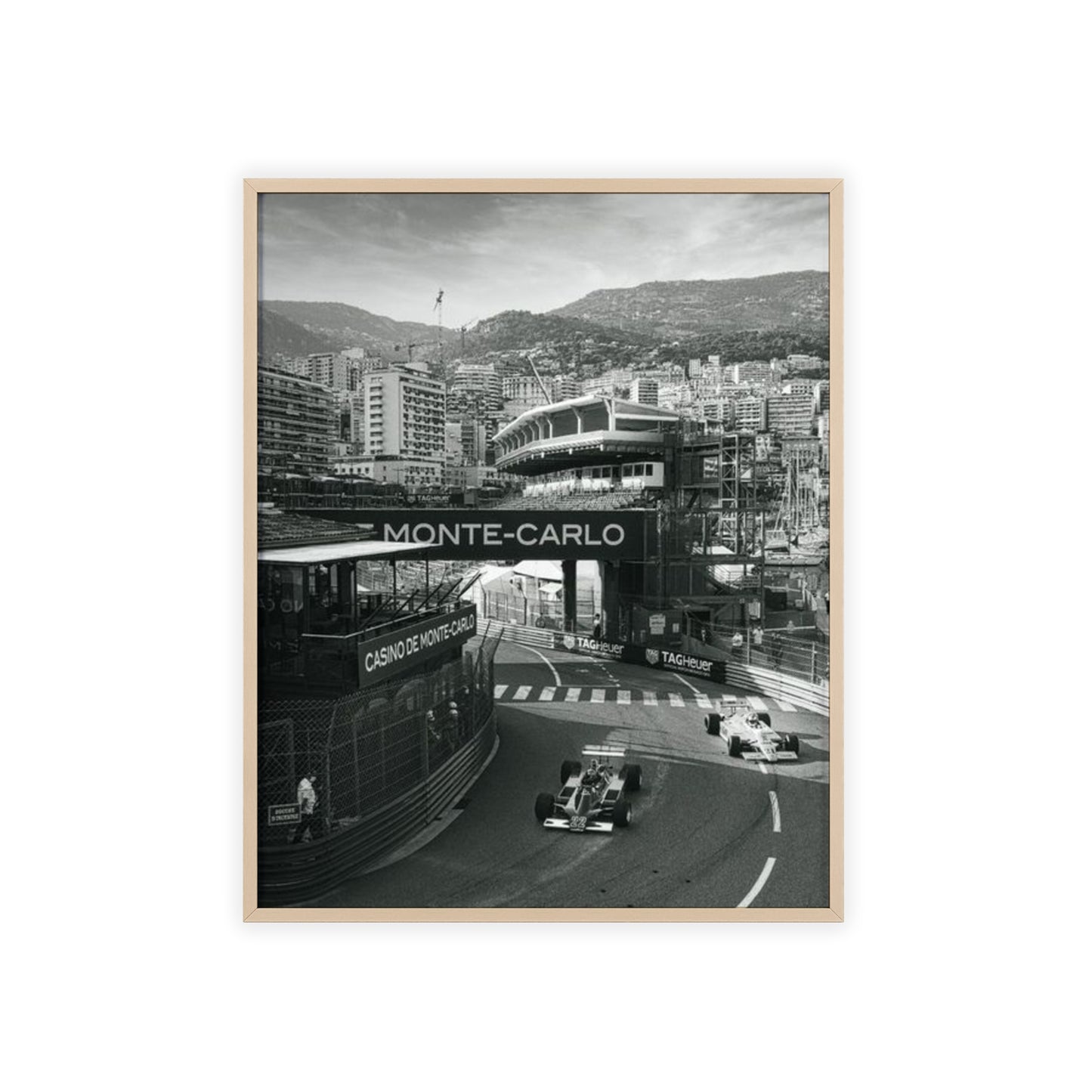 Monte-Carlo - Framed Poster