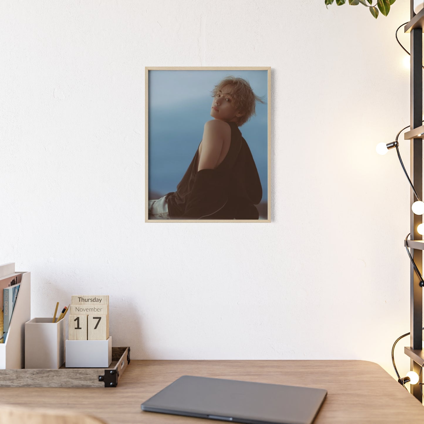 V - Framed Poster