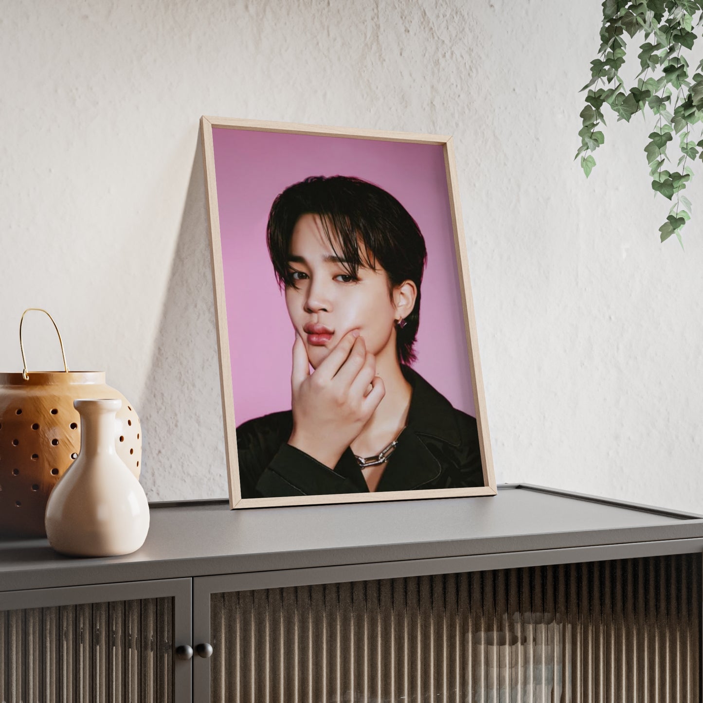 Jimin - Framed Poster