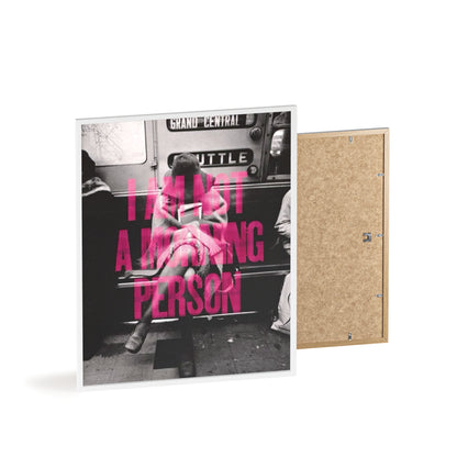 I Am Not A Morning Person - Framed Poster