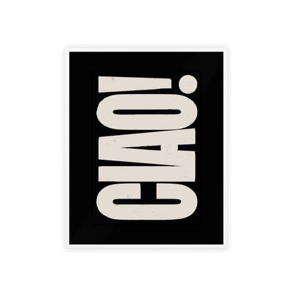 Ciao! - Framed Poster