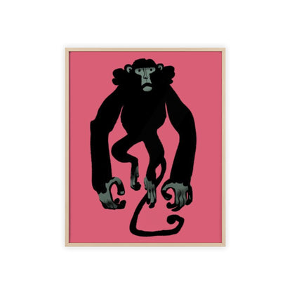 Monkey - Framed Poster