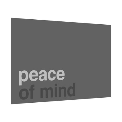 Peace of Mind - Poster