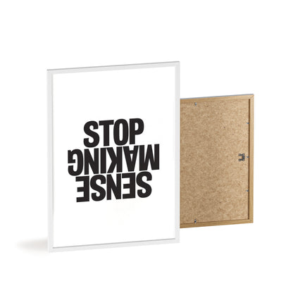 Stop Making Sense - Framed Poster