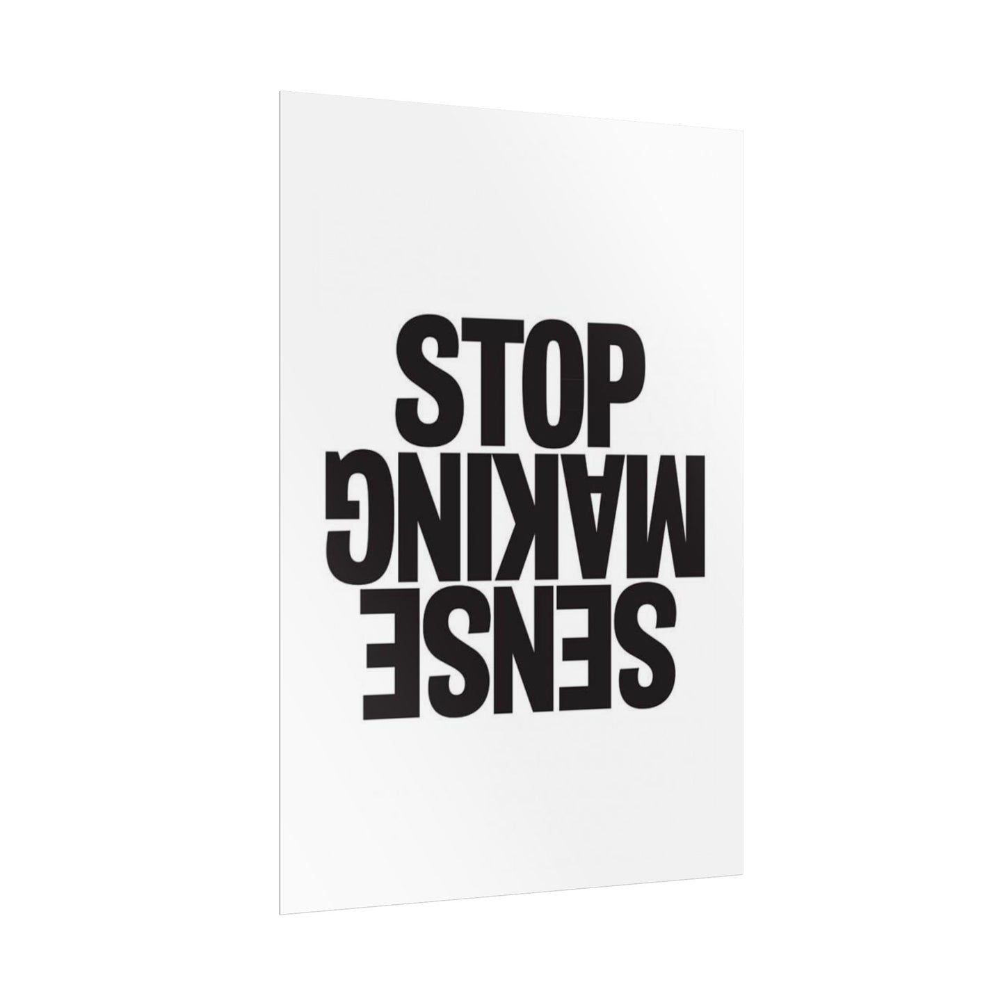 Stop Making Sense - Poster