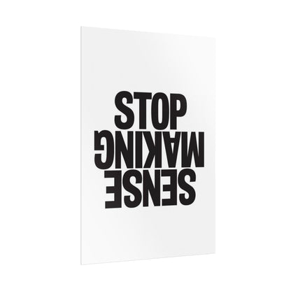 Stop Making Sense - Poster