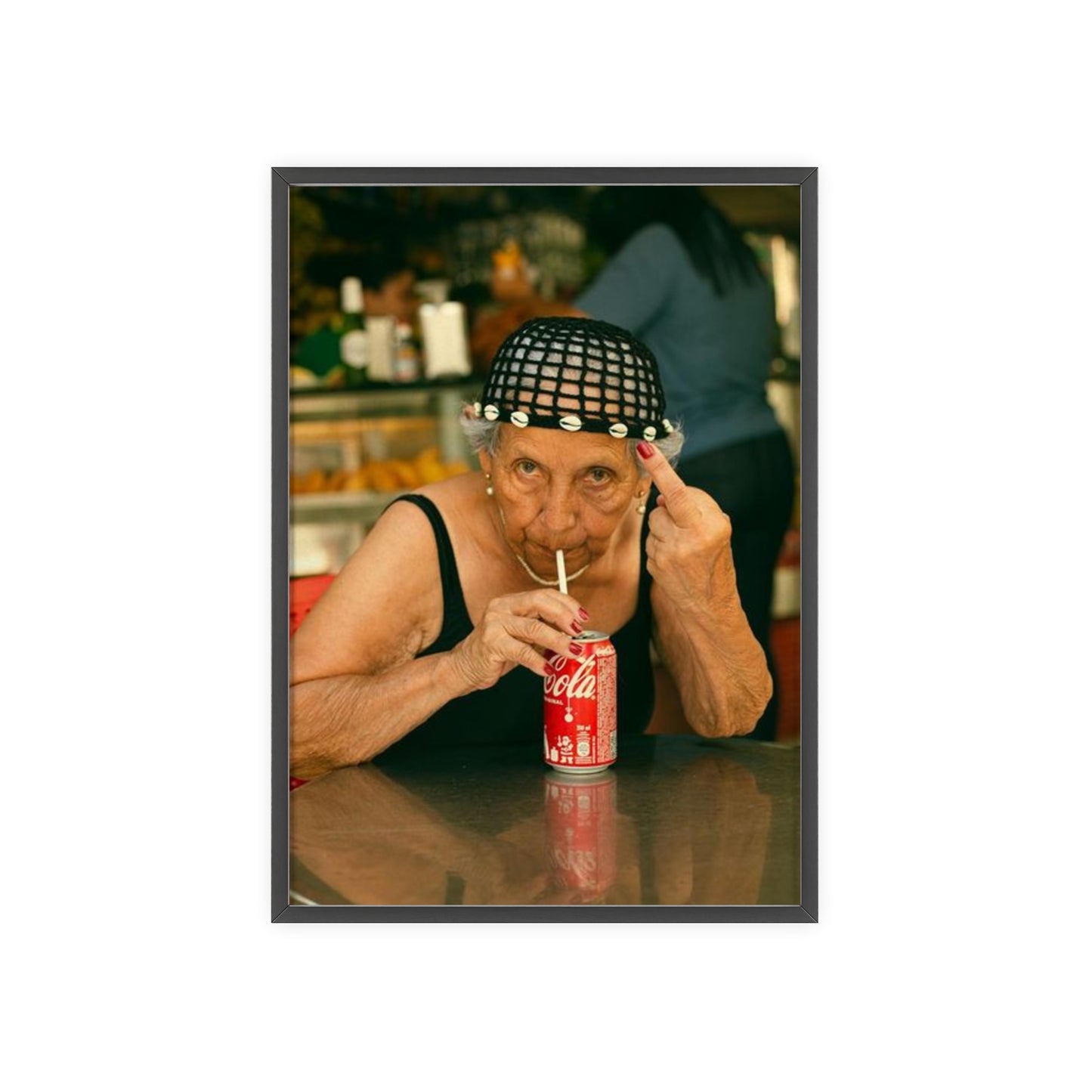 No Photos - Framed Poster