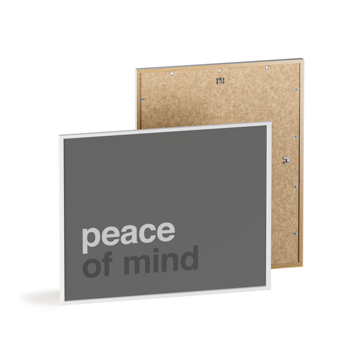 Peace of Mind - Framed Poster